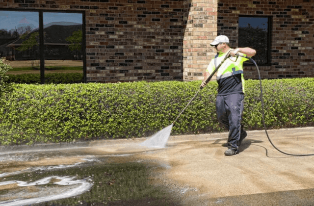 commercial concrete cleaning in hawthorne